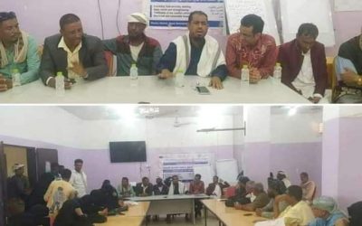 بحضور مدير عام  خنفر “اليوسفي”..  لقاء موسع لمنظمات المجتمع المدني في المديرية