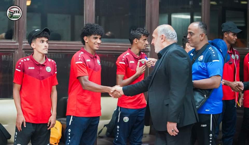 وصول بعثة المنتخب الأولمبي مدينة البصرة