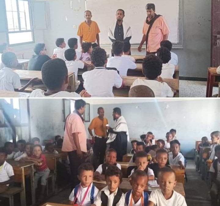 مدير عام خنفر “اليوسفي” يدشن العام الدراسي الجديد في ثانوية باتيس ومدرسة السد للتعليم الأساسي  بمدينة بباتيس
