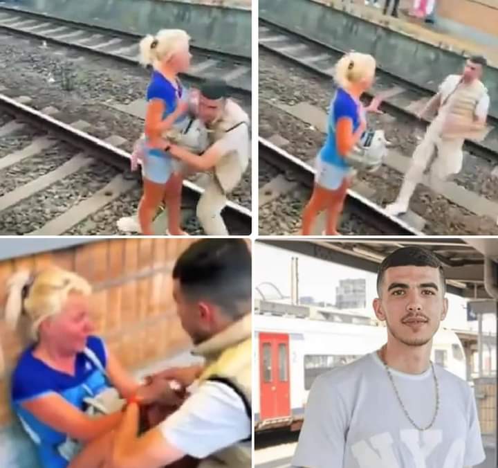 “بطل محطة القطار”.. مهاجر جزائري ينقذ بلجيكية من الانتحار ومطالب بمكافأته