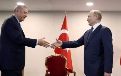الكرملين: عقد لقاء قريب بين بوتين وأردوغان