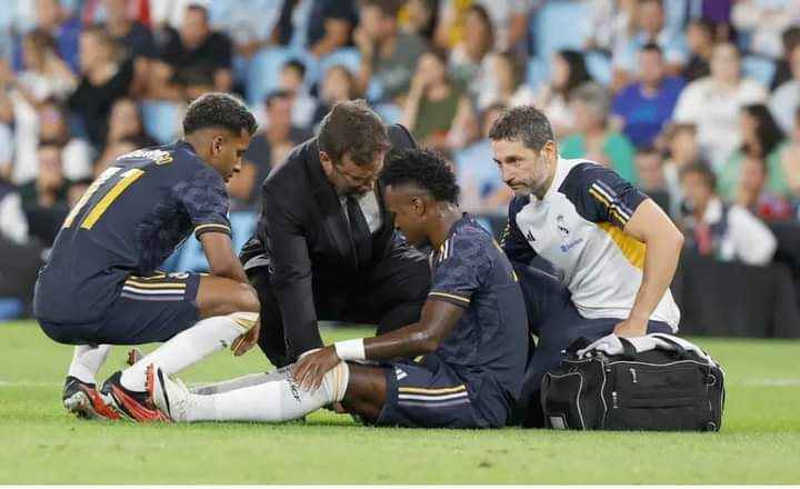 إصابة فينيسيوس تزيد متاعب ريال مدريد