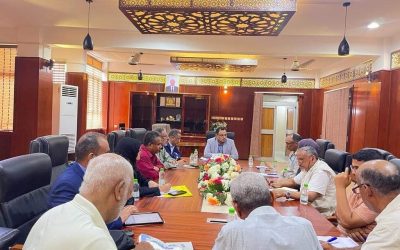الوزير السقطري يناقش مع ال (UNDP) الجوانب المتعلقة بتنفيذ مشروع إعادة تأهيل ميناء الاصطياد
