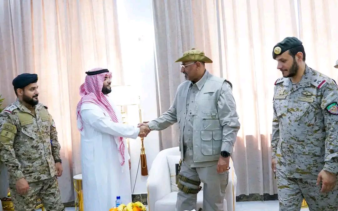 الرئيس القائد عيدروس الزُبيدي: علاقتنا بالتحالف العربي عميقة ومحورية