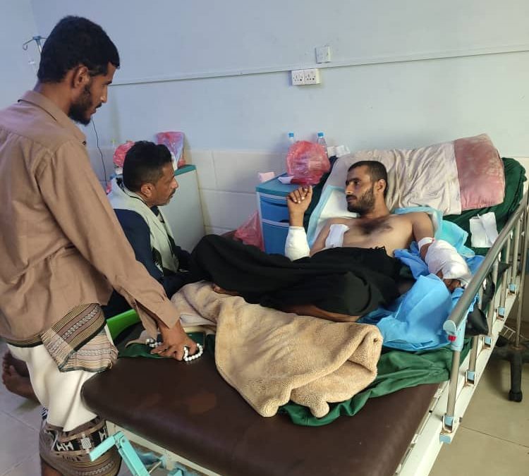 غيثان يزور الجرحى ويطمئن على صحتهم بمستشفيات العاصمة عدن