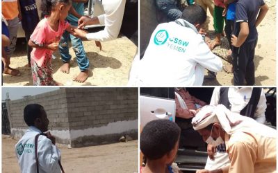 بتكليف من مدير مكتب الصحة بالمحفد.. فريق الإستجابة يواصل نزوله لتحصين الأطفال في عدد من قرى المديرية