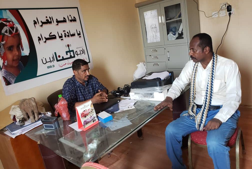 إعلامية انتقالي خنفر تلتقي بمدير إذاعة هنا أبين وتشيد بجهوده في توعية المجتمع