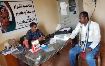 إعلامية انتقالي خنفر تلتقي بمدير إذاعة هنا أبين وتشيد بجهوده في توعية المجتمع