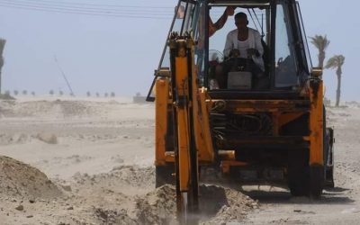 مدينة الخليج العربي.. بدء الأعمال الأولية لمشروع شبكة المياه الداخلية