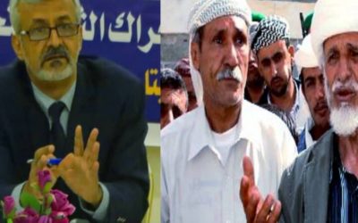 اليهري عضو رئاسة الانتقالي يعقد لقاء بقيادات ومشائخ مديرية  يافع