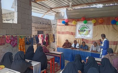 جمعية بسمة يتيم تقيم حفلا تكريميا لمتدربات دورة الخياطة بخنفر
