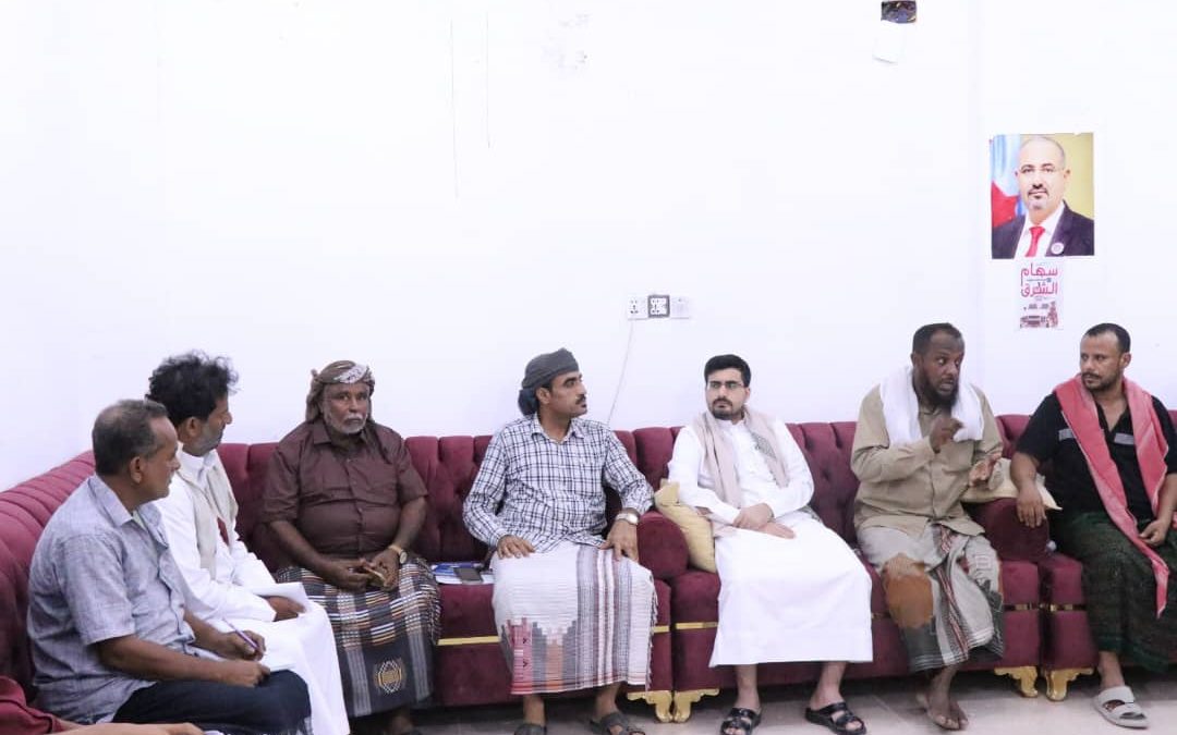 رئيس انتقالي المهرة يلتقي أعضاء الهيئة الشرعية الجنوبية