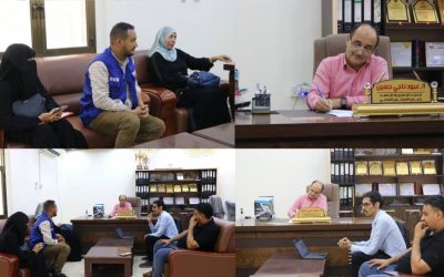 مدير عام دارسعد يلتقي رئيس الجهاز المركزي للإحصاء بعدن