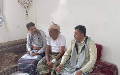 رئيس انتقالي أبين يطمئن على صحة الشيخ المحثوثي بالعاصمة عدن