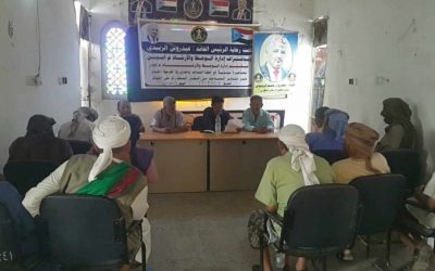 إدارة الوعظ والإرشاد بانتقالي لودر تقيم ندوة علمية لخطباء المساجد للتوعية من مخاطر المخدرات
