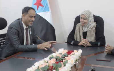 رئيس هيئة التدريب والتأهيل تلتقي وفد المجلس التنسيقي بمحافظة حضرموت