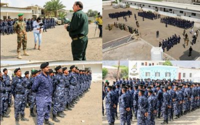خلال عرض عسكري مهيب ..  اللواء الشعيبي: عملية بناء وتأهيل الكوادر متواصلة لمواجهة التحديات الأمنية بعدن