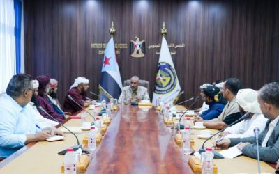 اللواء الزُبيدي يؤكد على الدور المهم للهيئة الشرعية الجنوبية في تعزيز اللحمة الوطنية