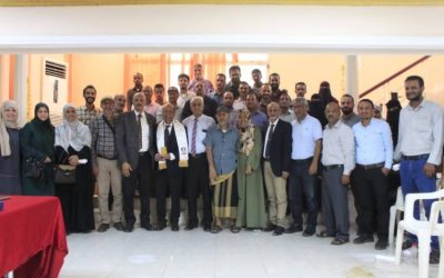 الوكيل الشبحي يشارك في محاضرة عملية بعنوان Prevention and early detection of colorectal cancer القاها الدكتور الزائر من الولايات المتحدة الأمريكية د. محمد الصلاحي