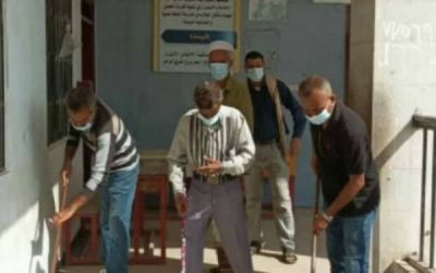 انتقالي صيرة ينظم مبادرة نظافة في عدد من مدارس المديرية