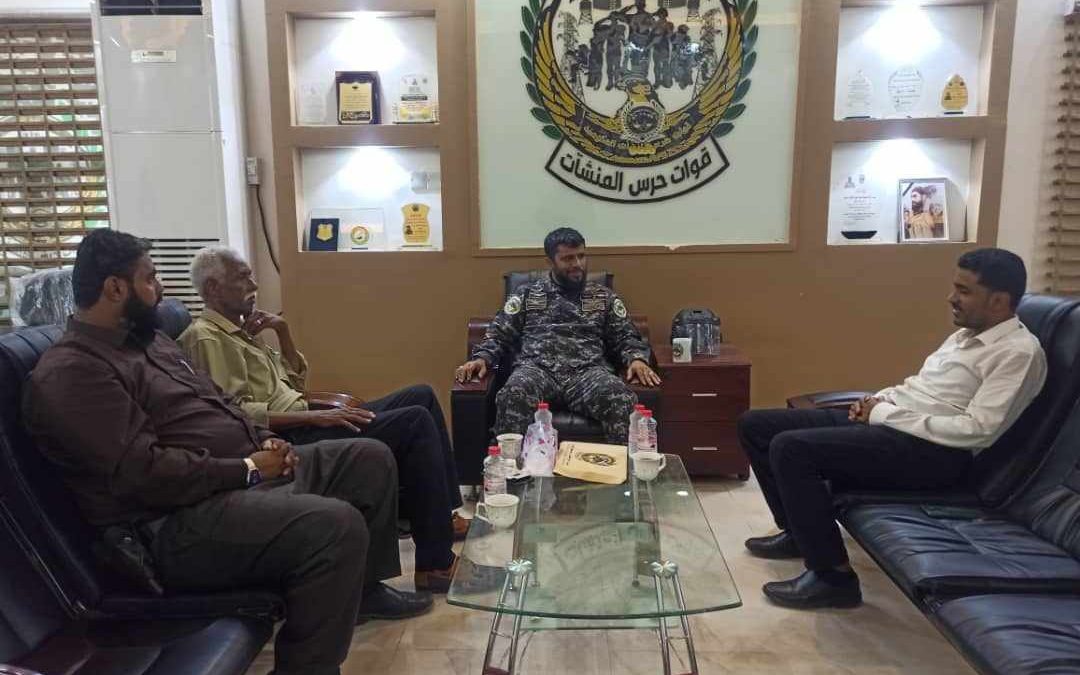 بن عفيف يستقبل مدير عام الأشغال العامة والطرق بمحافظة شبوة