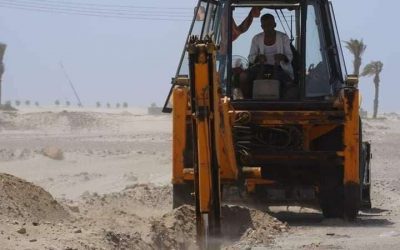 مدينة الخليج العربي.. بدء الأعمال الأولية لمشروع شبكة المياة الداخلية