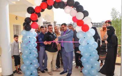 مدير مديرية المنصورة يفتتح مدرسة ابو اليمامة الابتدائية بلوك 10 بئر فضل