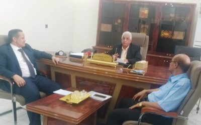 الحالمي يزور جامعة لحج ويناقش عددا من القضايا المتعلقة بالعمل الجامعي