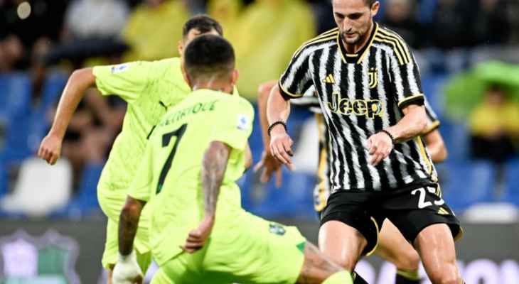 الدوري الايطالي: يوفنتوس يتجرّع الهزيمة في ملعب ساسولو