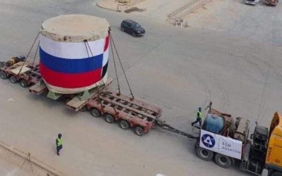 مصر تنقل مصيدة قلب المفاعل النووي إلى محطة الضبعة تمهيدًا لتركيبها