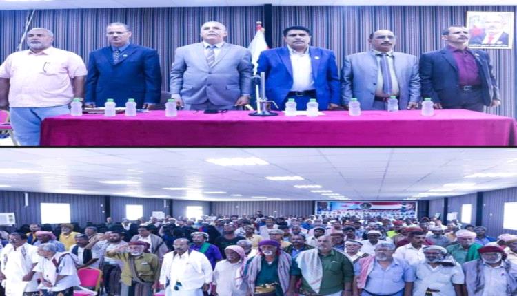 وفد اللجنة الرئاسية برئاسة الشعيبي تعقد اجتماعا هاما في المكلا