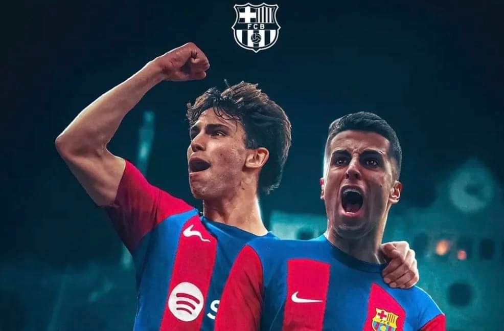 برشلونة يعلن تعاقده مع الثنائي البرتغالي فيلكس وكانسيلو
