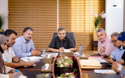 لملس يطّلع على التصاميم الأولية لمشروع إعادة تأهيل بوابة عدن التاريخية وهضبة شمسان