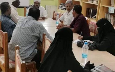 باهرمز يترأس اجتماعًا لموظفي المعهد العالي للتوجيه والإرشاد
