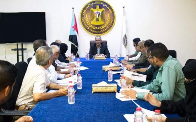 الأمانة العامة تناقش تقرير المشهد السياسي في الجنوب