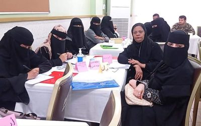 برعاية اللواء عيدروس الزبيدي رئيس المجلس الانتقالي الجنوبي وتحت شعار تعزيز الدور  القيادي للمرأة صنع القرار