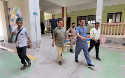 مدير عام المنصورة يؤكد الحرص على إنهاء مدارس المديرية من إنقطاعات الكهرباء بتزويدها أنظمة الطاقة الشمسية