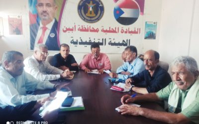 تنفيذية انتقالي أبين تناقش تقرير إنجاز إدارة المرأة والطفل للفصل الثالث.