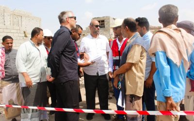 مدير عام بروم ميفع يرافق وفد “منظمة GIZ” الألمانية إلى موقع الإنزال السمكي بمنطقة حصيحصة