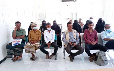 فريق من المؤسسة الطبية الميدانية FMF يقوم بنزول إشرافي لتقييم العمل في مستشفى أحور