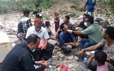 بعد وفاة طفلة في م/الازارق بمرض الدفتيريا.. فريق الاستجابة م/ الضالع يزور المنطقة