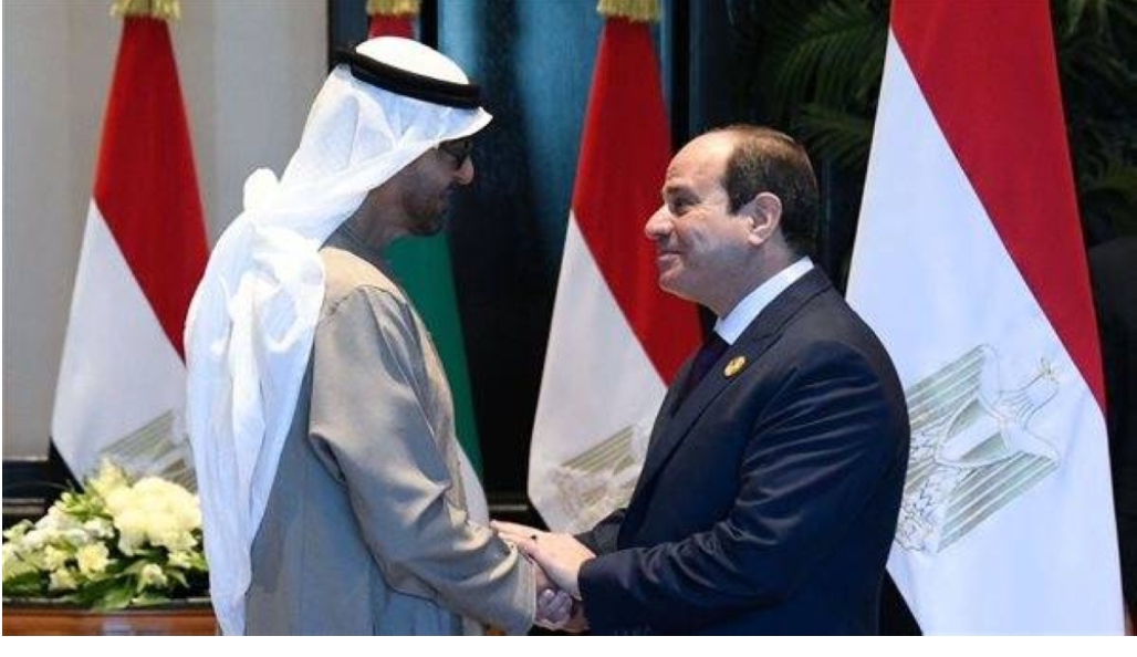 السيسي وبن زايد يتفقان على أهمية تعزيز التضامن العربي