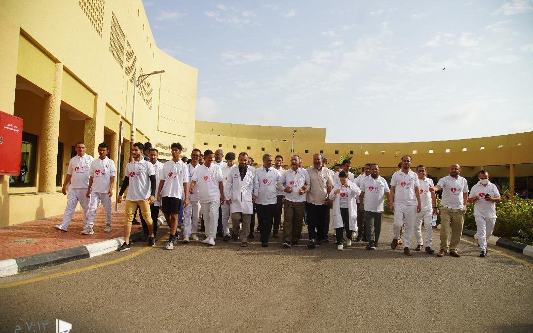 احتفاء باليوم العالمي للقلب.. مركز القلب بالعاصمة عدن يواصل خدماته المجانية المنقذة لآلاف المرضى بدعم سعودي