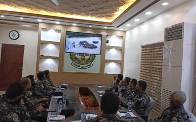 قيادة قوات حرس المنشآت تعقد اجتماعا دوريا