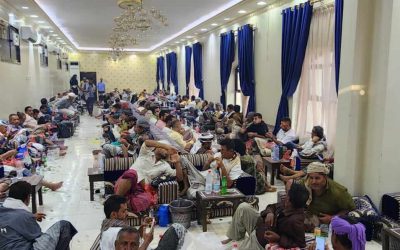 نائب رئيس انتقالي أبين يقدم التعازي للعميد محضار الكلدي في استشهاد نجله