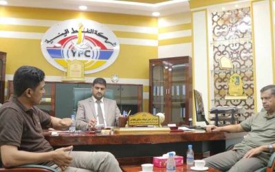 القائم بأعمال محافظ سقطرى يستقبل قائد قوات حرس المنشآت