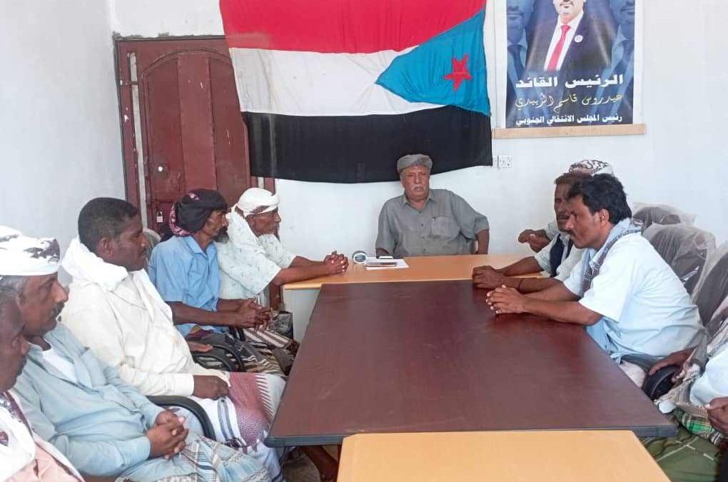 تنفيذية انتقالي مديرية احور تعقد اجتماعها الدوري الاول لشهر سبتمبر