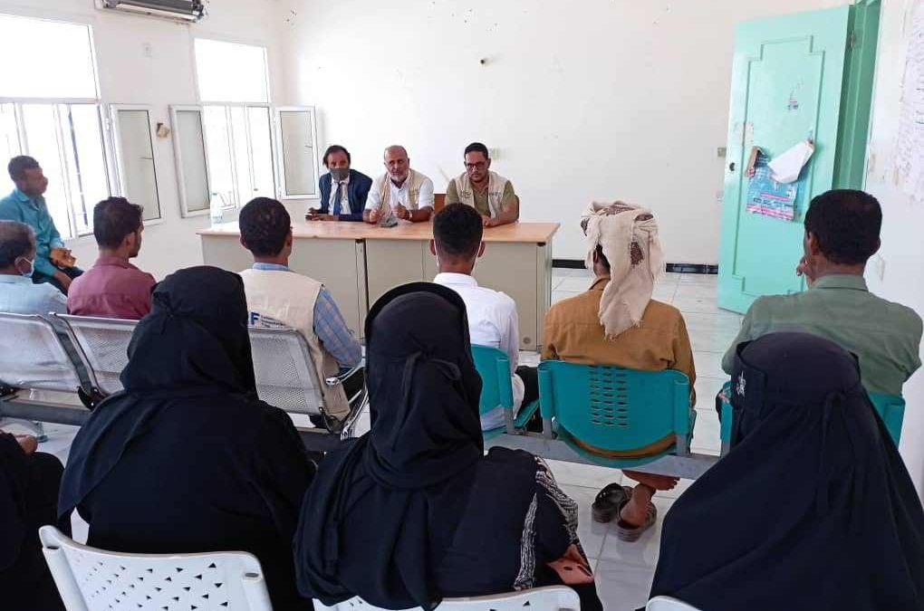 فريق من المؤسسة الطبية الميدانية FMF يقوم بنزول إشرافي لتقييم العمل في مستشفى أحور