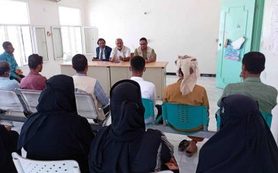 فريق من المؤسسة الطبية الميدانية FMF يقوم بنزول إشرافي لتقييم العمل في مستشفى أحور