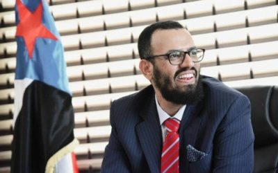 هاني بن بريك يبعث رسائل نارية : لن يكون شيء على أرض الجنوب غصبا عن ارادة الشعب